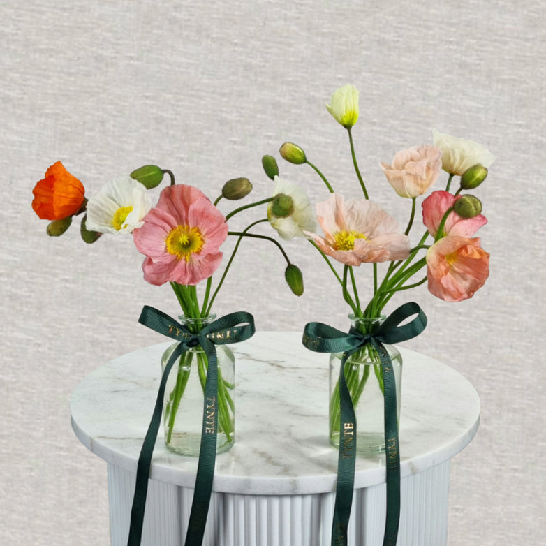 Poppy vases - 2
