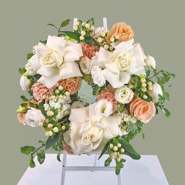 Garden Tribute Wreath 30cm