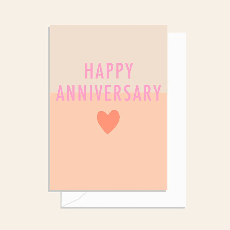 Happy Anniversary Sorbet Card