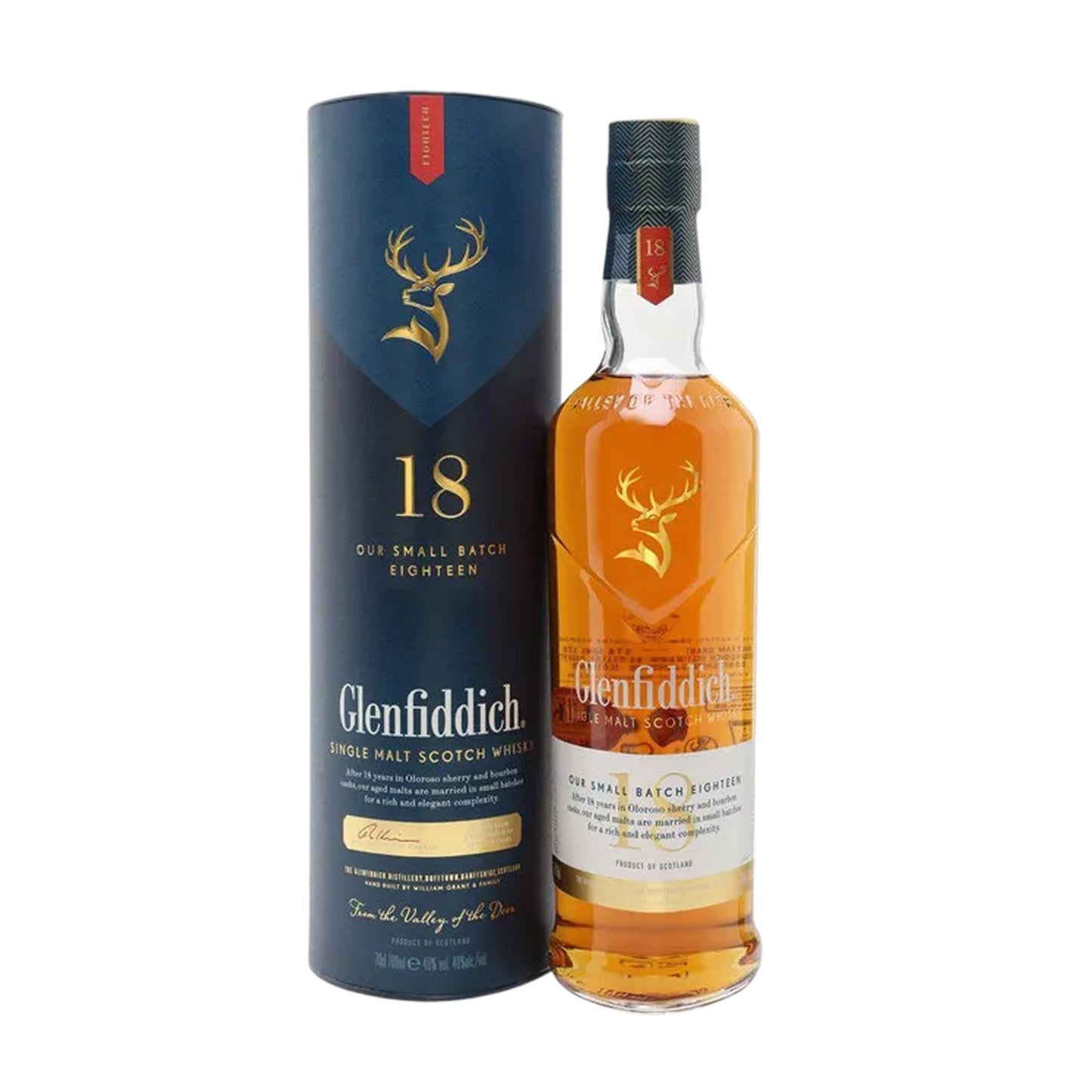 Glenfiddich 18 Year Old Single Malt Scotch Whisky