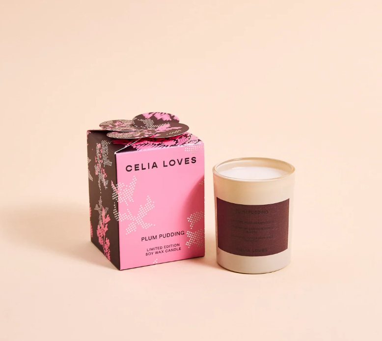 Celia Loves Plum Pudding Candle 95g