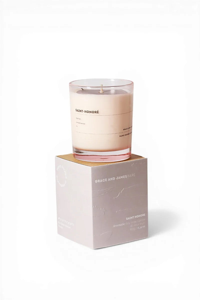 Grace And James BARE Saint Honoré Candle 180g