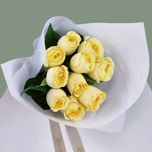 Buttercup Rose Bouquet