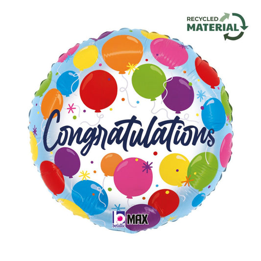 Foil Balloon Congrats