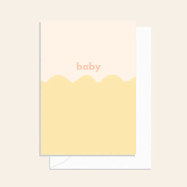 Wavy Baby Sand Card