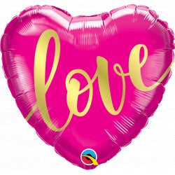 Hot Pink Love Balloon