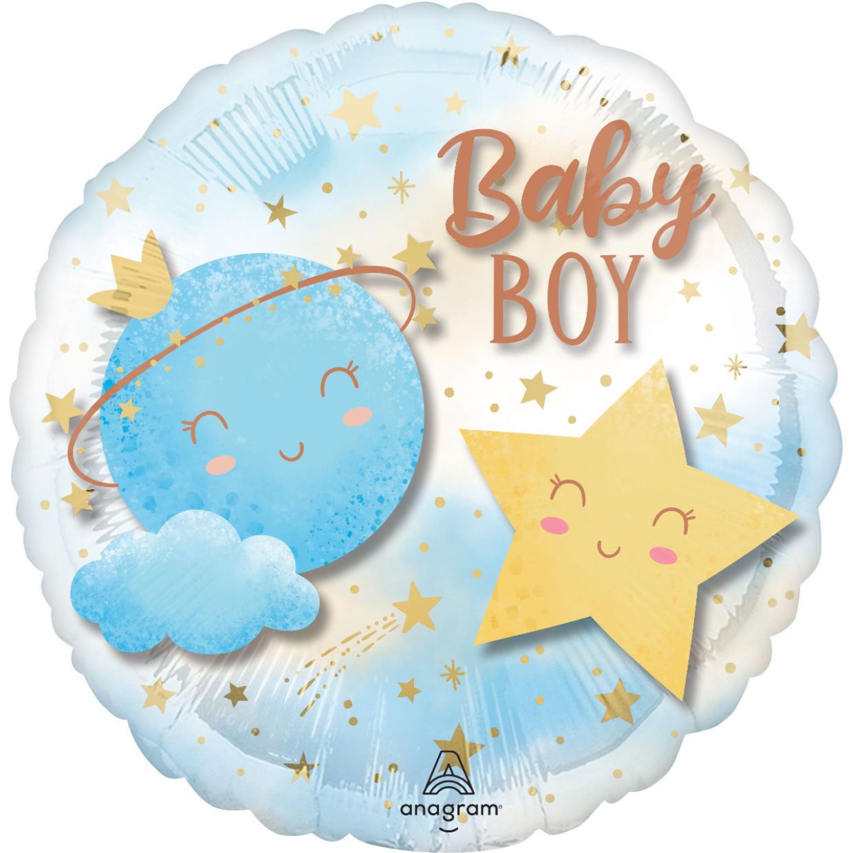 Foil Balloon Little Moon Boy
