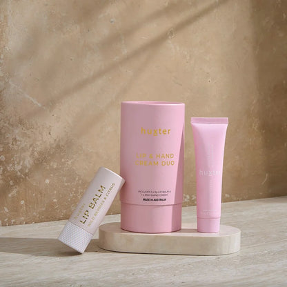 Huxter Lip & Hand Cream Duo - White Peony & Cashmere