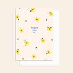 Sunflower Thank You Card
