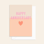Happy Anniversary Sorbet Card