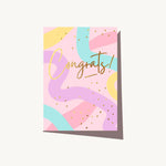 Congrats Streamers Card