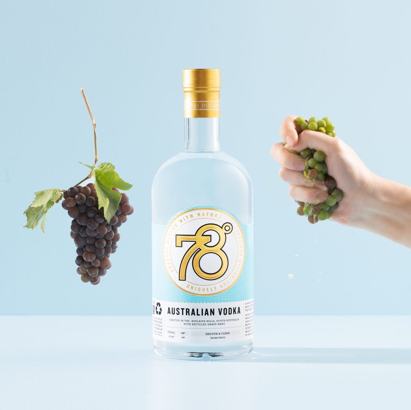 78 Degrees Australian Vodka 700ml