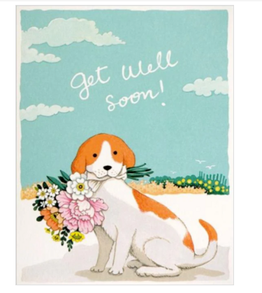 Get Well Soon Puppy Card