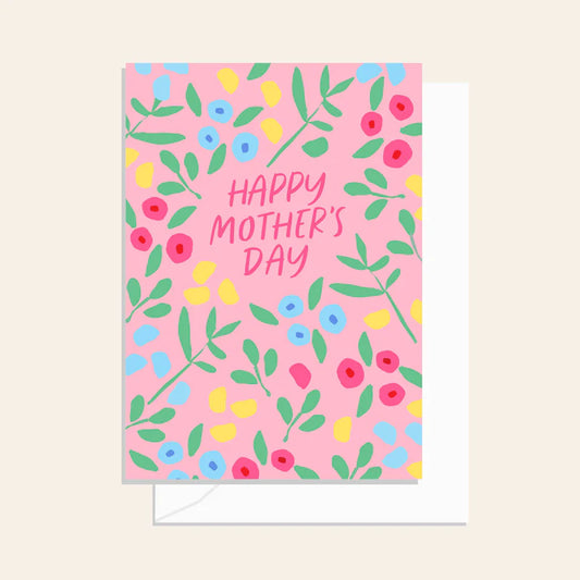 Garden Mother's Day Neon Card