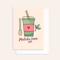 Matcha Love Card
