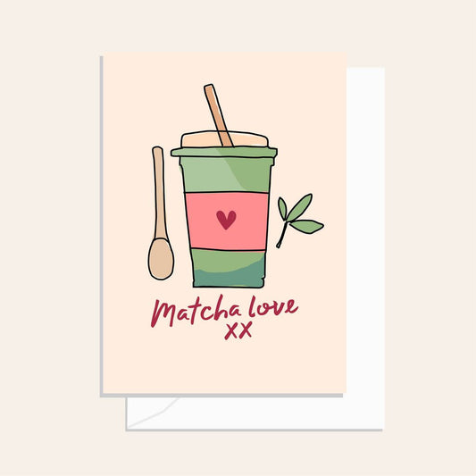 Matcha Love Card
