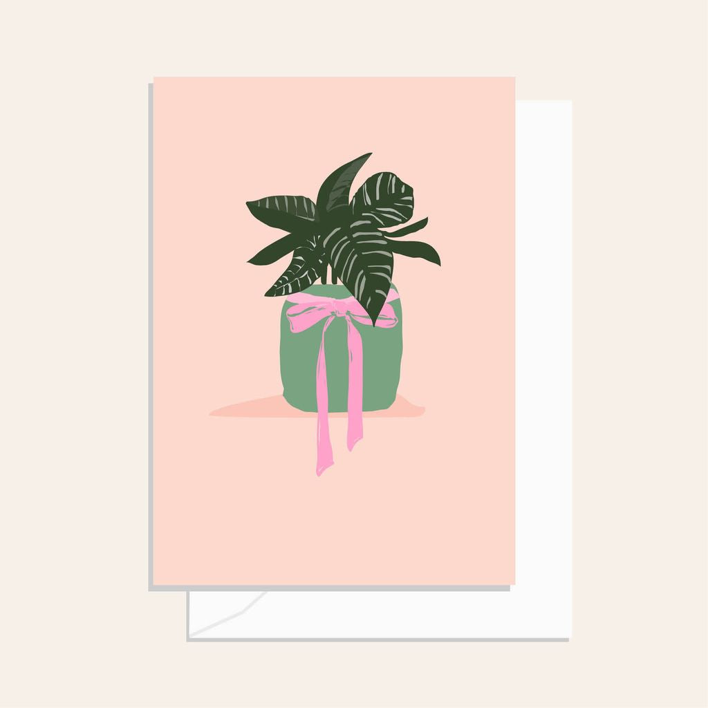 Green Plant Card