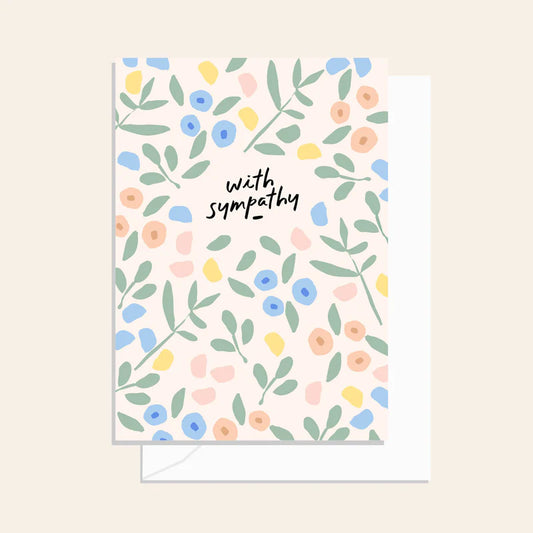 Garden With Sympathy Card