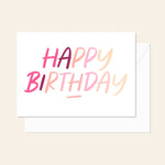 Happy Birthday Cherry Card