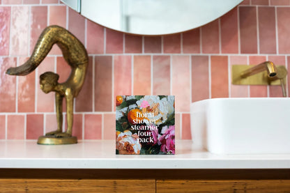 Floral Shower Steamer 4 pack