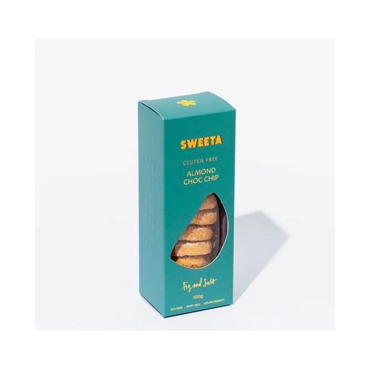 Sweeta Almond Choc Chip 100g