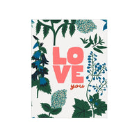 Love You Meadow Card