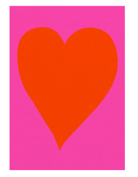 Red Heart Card