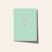 Big Hugs Mint Card