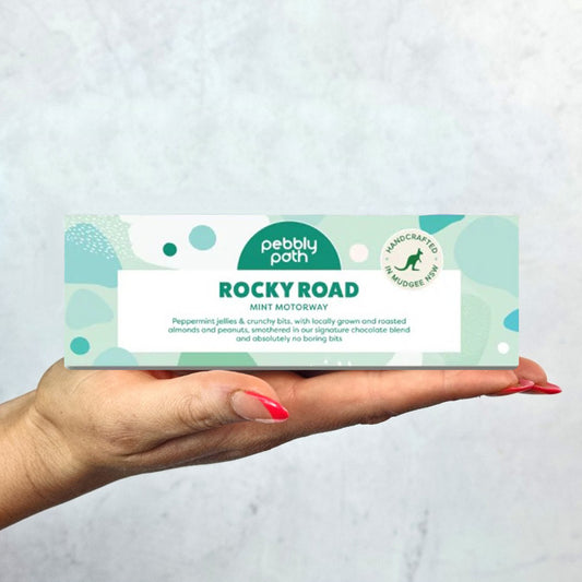 Pebbly Path Rocky Road - Mint Motorway