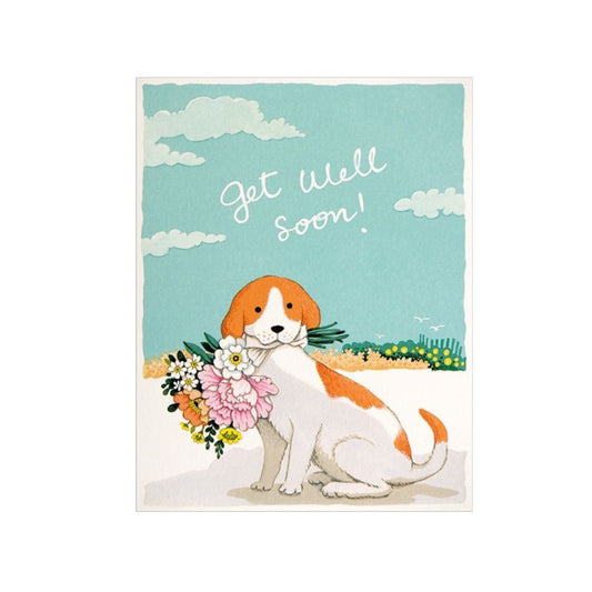 Get Well Soon Puppy Card