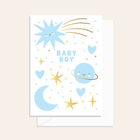Starry Night Boy Card