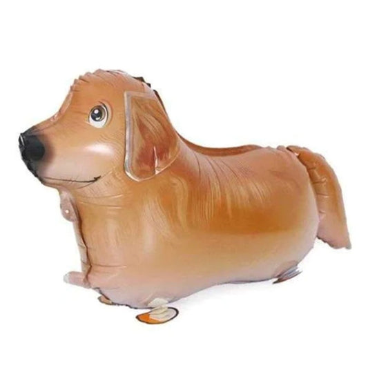 Walking Balloon Golden Retriever