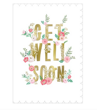 Get Well Soon Scalloped Card