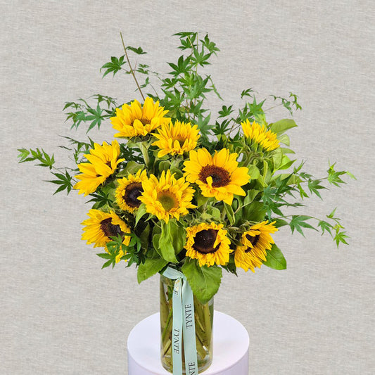 Sunlit Tuscany - 10 Stem Vase